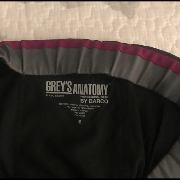 🌟Grey’s Anatomy Scrub;Pants-S/Inseam-29”Top-XS🌟 - Picture 3 of 8